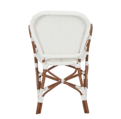 MARNIE RATTAN CHAIR WHITE