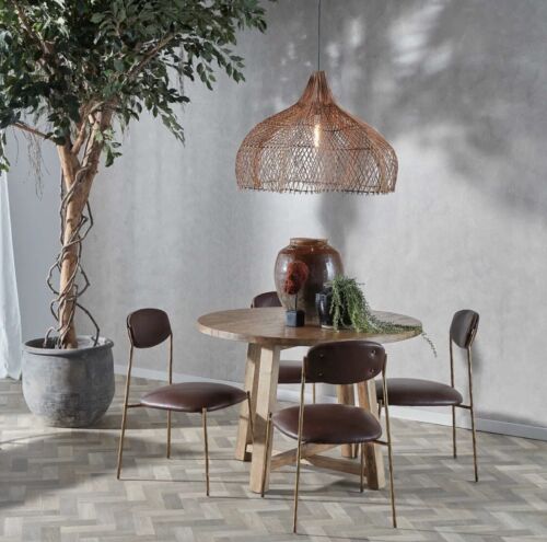 FONTUNA CEILING PENDANT SHADE NATURAL LARGE By Emac & Lawton  60 H x 80 W cm