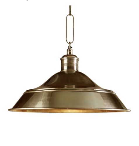 PALLADIUM HANGING LAMP ANTIQUE BRASS By Emac & Lawton ELPIM59276AB