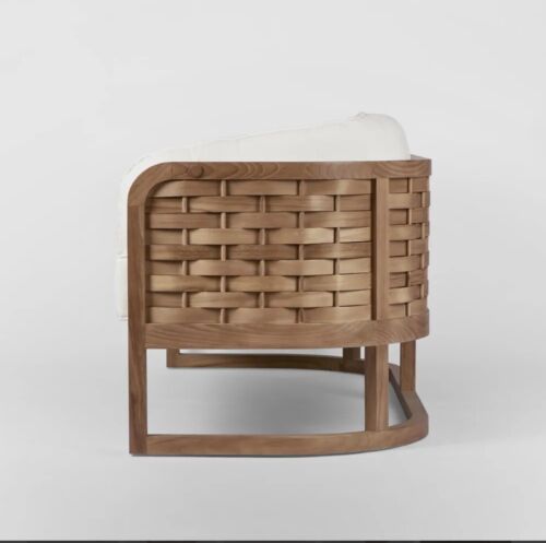 Weave Teak Sofa -Outdoor By Florabelle Living