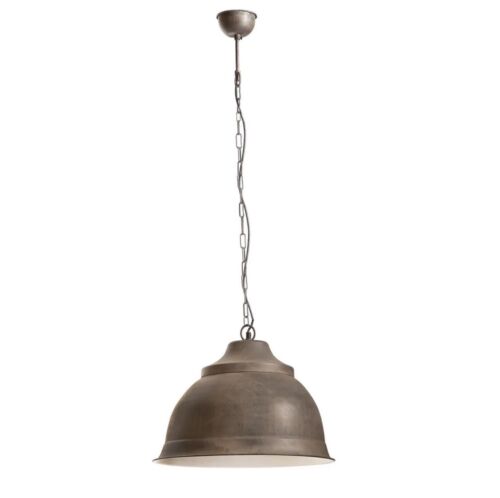 BRASSERIE OVERHEAD CEILING PENDANT LARGE RUST