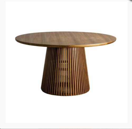 HIGH END Natural Teak Daru Dining Table 140 CM - FREE MELBOURNE DELIVERY
