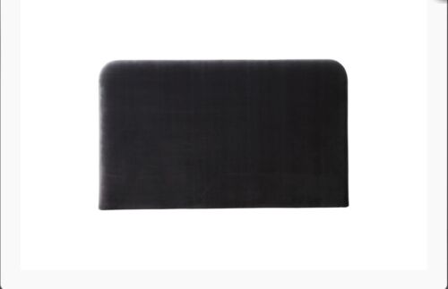 Fully upholstered Bianca Bedhead - King Plush Charcoal FREE DELIVERY MELBOURNE