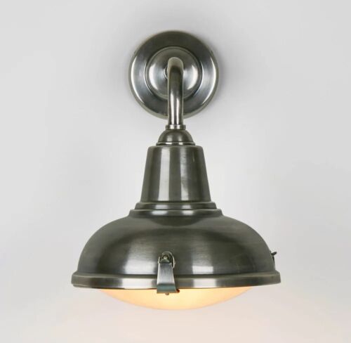 CATALINA OUTDOOR WALL LIGHT ANTIQUE SILVER By Emac & Lawton