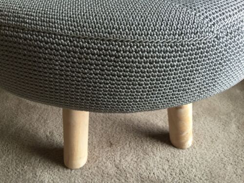 LOW STOOL/COFFEE TABLE/SIDE TABLE-TIMBER LEGS AND WATER HYACINTH TOP-40H X 60 D