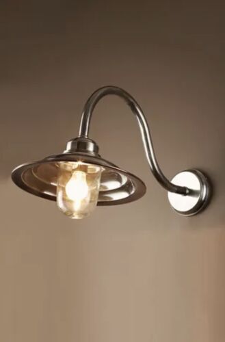 MONTERAY OUTDOOR WALL LIGHT Antique Silver By Emac & Lawton