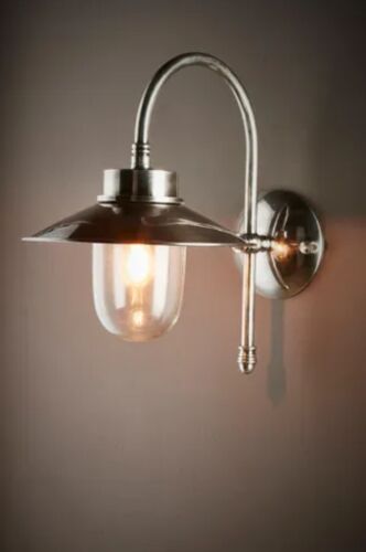 LEGACY OUTDOOR WALL LIGHT ANTIQUE SILVER By Emac & Lawton