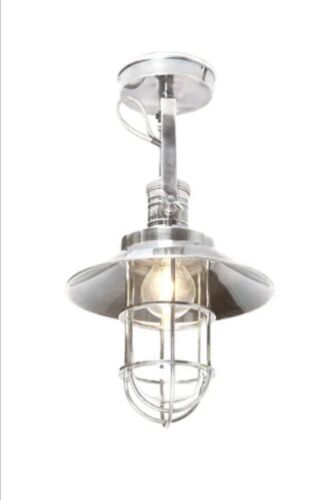 MAINE WALL LIGHT ANTIQUE SILVER By Emac & Lawton