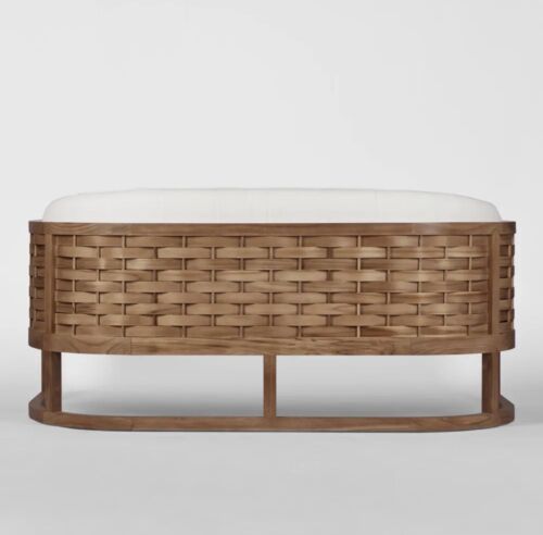 Weave Teak Sofa -Outdoor By Florabelle Living