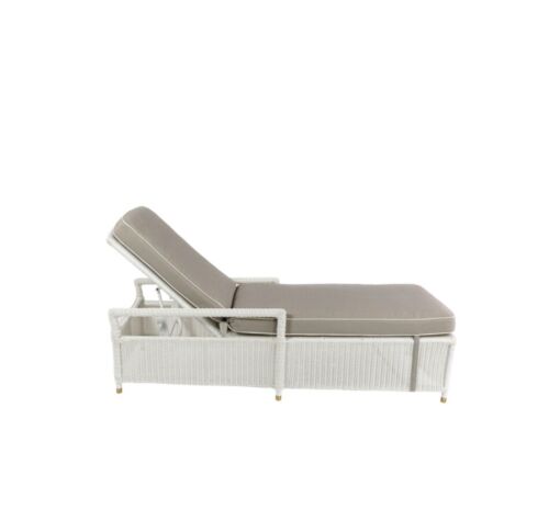 Sorrento Outdoor Lounger  - White - Australian Designed