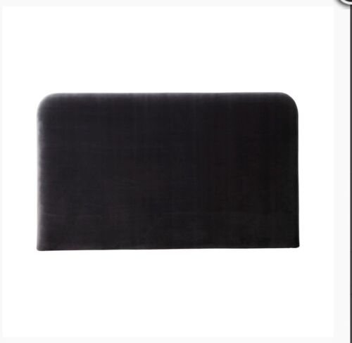 Fully upholstered Bianca Bedhead - Queen  Plush Charcoal FREE DELIVERY MELBOURNE