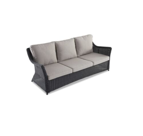 Avalon 3 Seater Outdoor Sofa - Anthracite - by Wisteria Design