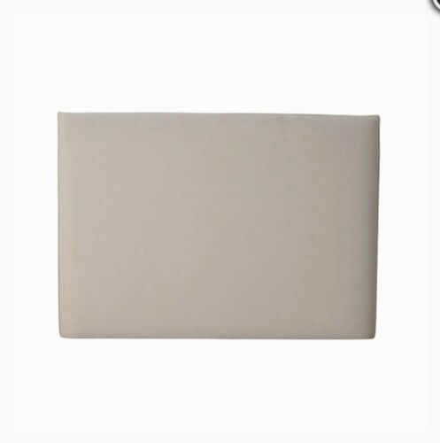 Fully upholstered Tate Bedhead - King Oatmeal FREE DELIVERY MELBOURNE