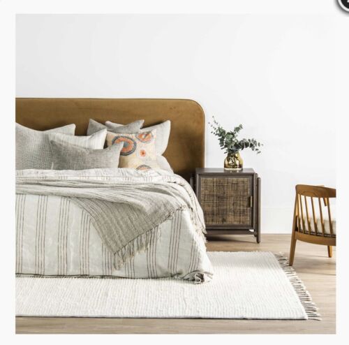 Fully upholstered Bianca Bedhead - Queen Plush Caramel FREE DELIVERY MELBOURNE