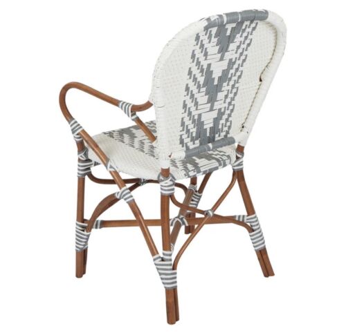 TROPEZ RATTAN CHAIR GREY By Florabelle Living RRP$349.00