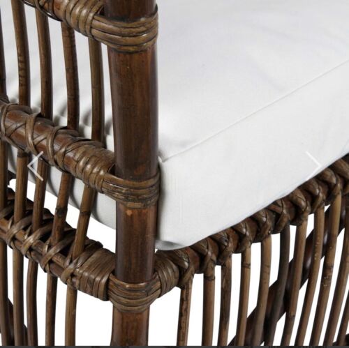ALABAMA RATTAN ARMCHAIR DARK ANTIQUE