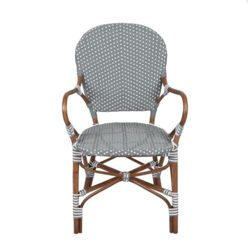 MATTISE RATTAN CHAIR GREY