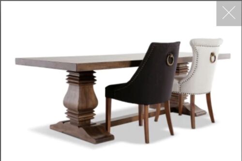 Pierre Solid Timber Dining Table by Wisteria Design RRP$4999.00