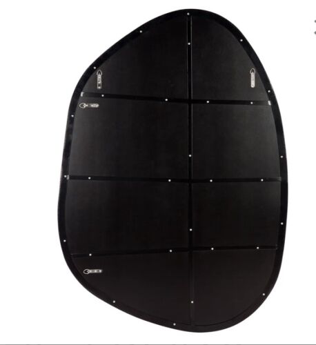 Pollock Wall Mirror - Large Black - 107 x 150cm RRP $1315.00