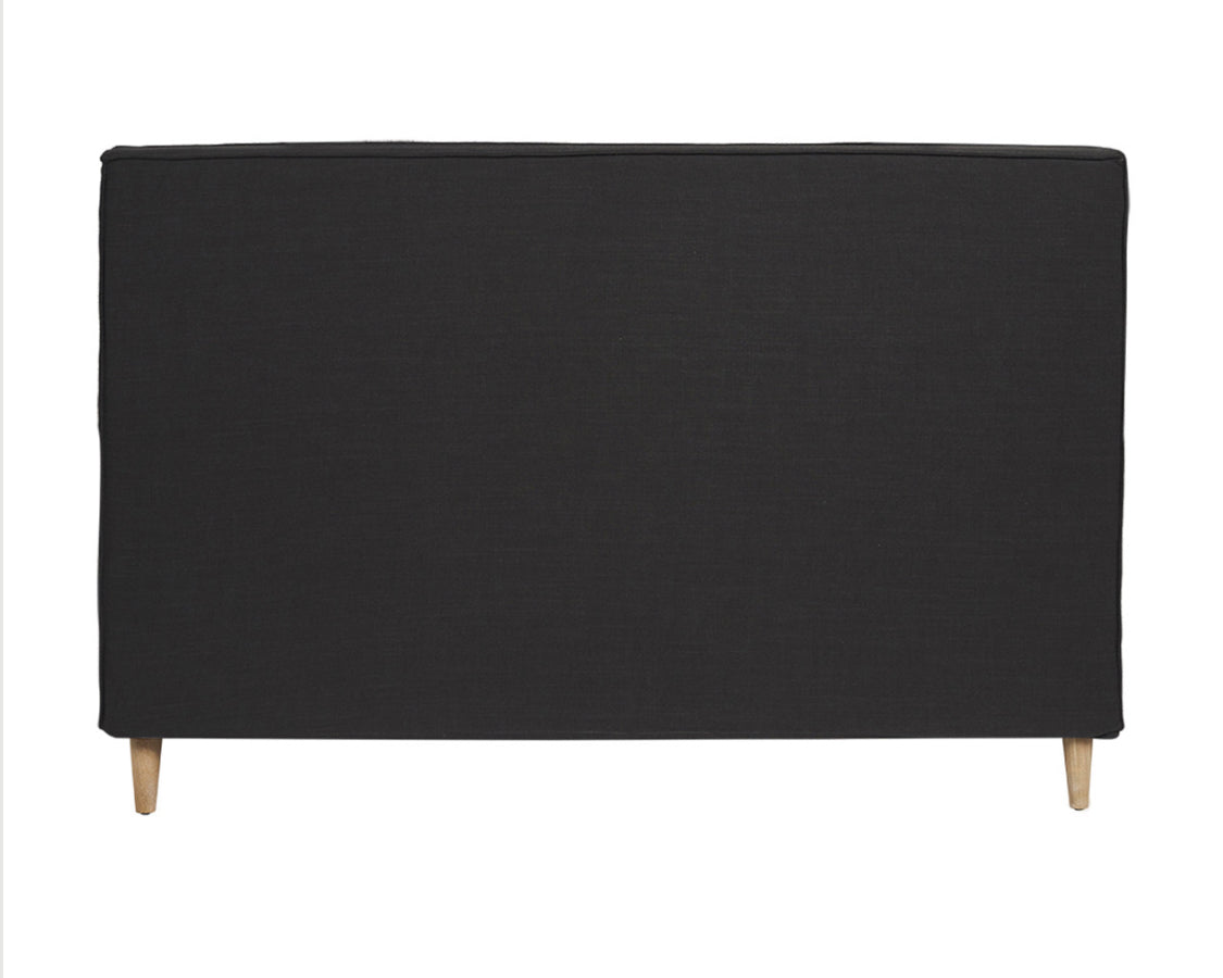 VAULT BEDHEAD CHARCOAL / KING By C&S