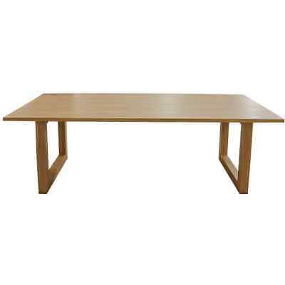 High Quality Solid Oak Evan Dining Table - 240 x 100 x 75 cm