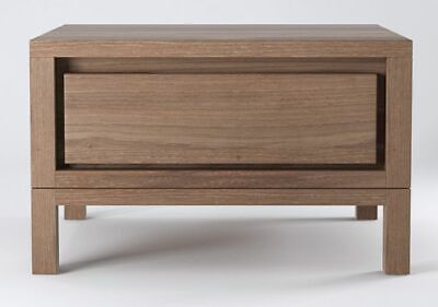 Scandinavian Solid  FSC RECYCLED TEAK Bedside Unit / Table with Draw