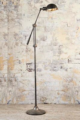 CALAIS FLOOR LAMP ANTIQUE SILVER by Florabelle
