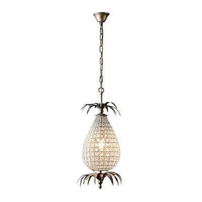 PICASSO CHANDELIER ANTIQUE BRASS PENDANT - PINEAPPLE 26 W X 68 H