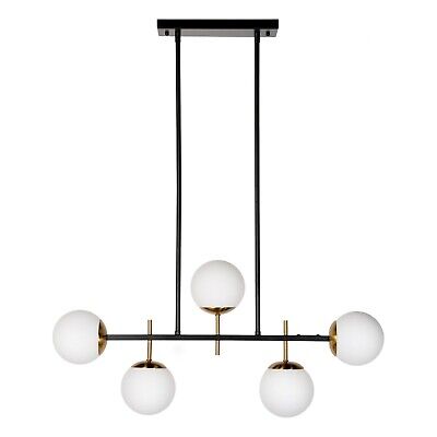 Iron & Glass Maddox Pendant - Linear by cafe lighting RRP $725.00