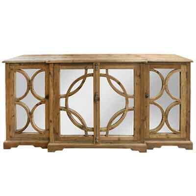 Keats Mirror Sideboard natural reclaimed timber Hamptons  RRP$3958.00