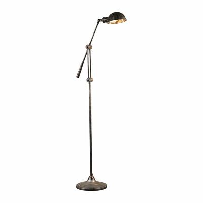 CALAIS FLOOR LAMP ANTIQUE SILVER by Florabelle