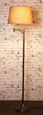 MACLEAY FLOOR LAMP ANTIQUE BRASS BASE ONLY