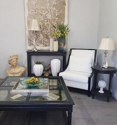 Polo Square Coffee Table Black Flat Packed RRP$1870