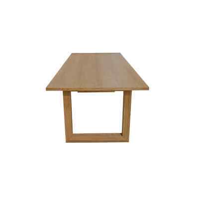 High Quality Solid Oak Evan Dining Table - 240 x 100 x 75 cm