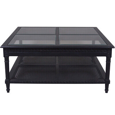 Polo Square Coffee Table Black Flat Packed RRP$1870