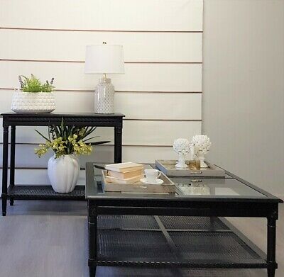 Polo Square Coffee Table Black Flat Packed RRP$1870