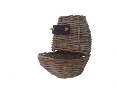 High Quality Rattan Vegetable Wall Mounted Basket storage  48 x 34 x 44 cm