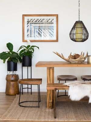 TEAK Chess Stool