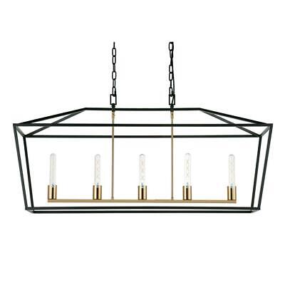 Le Mans Pendant - Large Black by Cafe Lighting