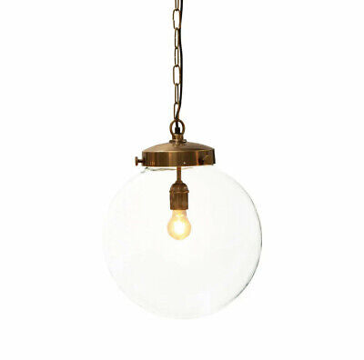 CELESTE CEILING PENDANT LARGE ANTIQUE BRASS 35 X 48 CM