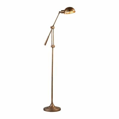 CALAIS FLOOR LAMP ANTIQUE BRASS by Florabelle