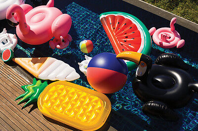 SUNNYLIFE - INFLATABLE SWAN DRINK HOLDER / POOL FLOAT TOY - HOLDS 4 CUPS