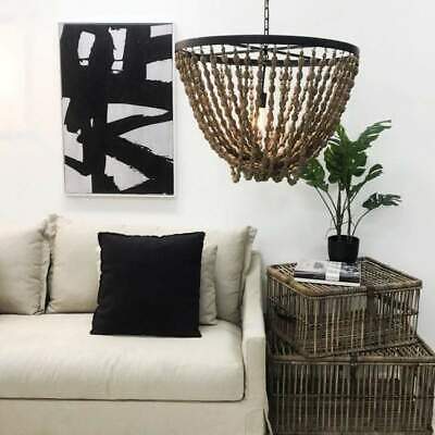Chandelier - deco large beaded  H76 x D76cm