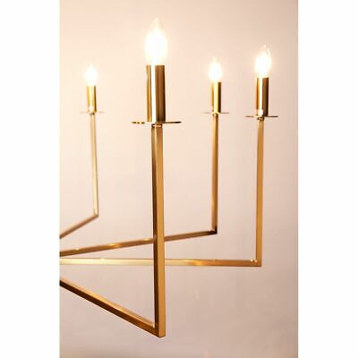 Cohen Chandelier - Brass By Florabelle Living RRP $1489.00