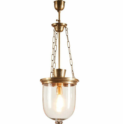 ASHFORD CEILING PENDANT ANTIQUE BRASS - L 29 cm W 29 cm H 95 cm