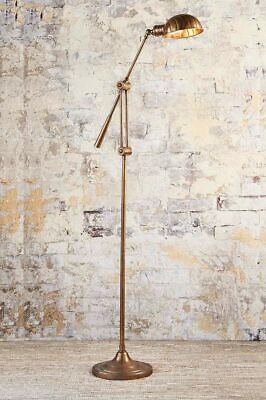 CALAIS FLOOR LAMP ANTIQUE BRASS by Florabelle