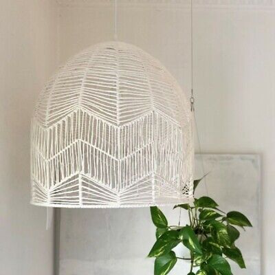 Kudu White Paper Light shade With Electrical Fittings 43 x 53 53H