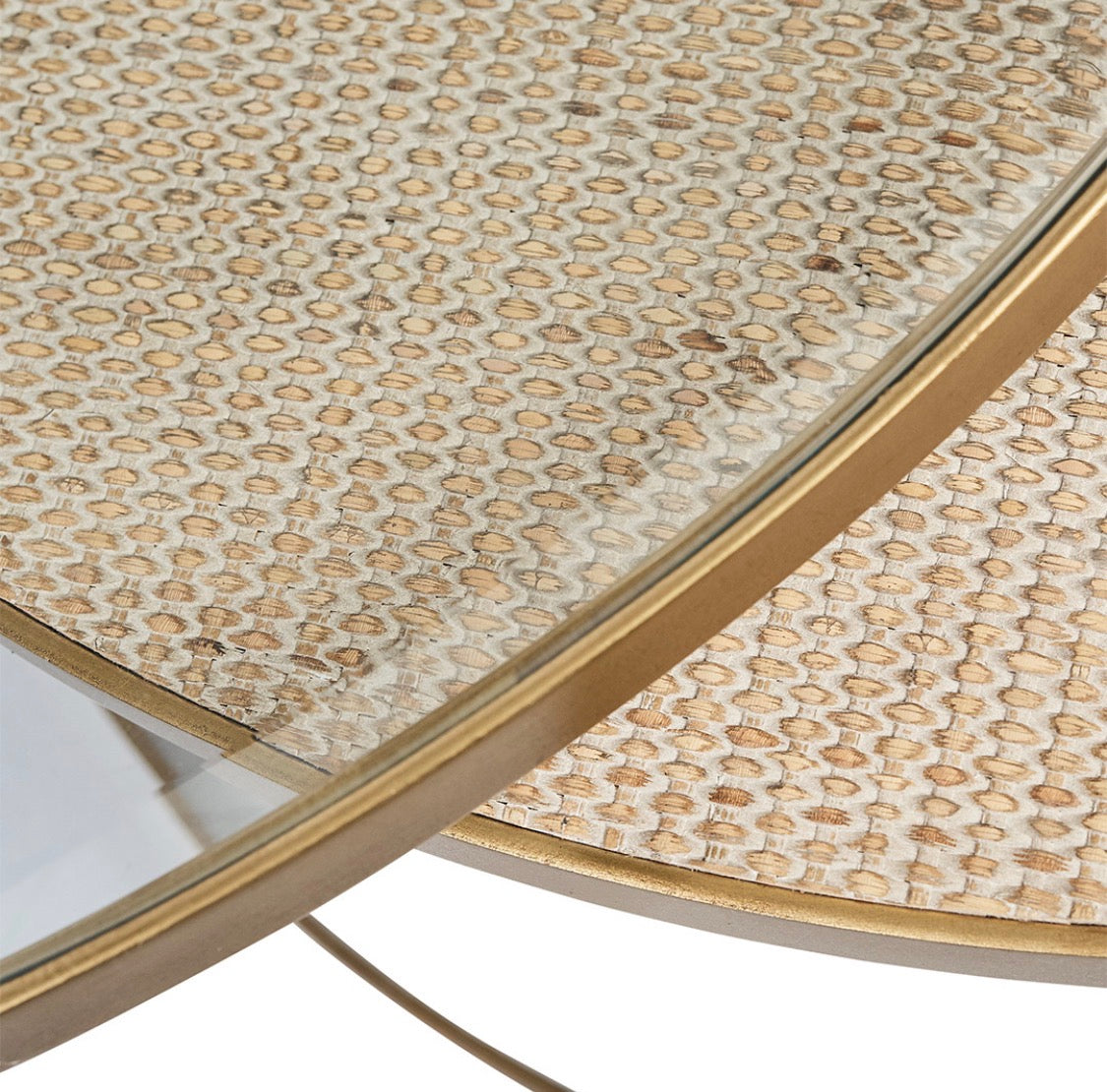 MANHATTAN ROUND NESTING COFFEE TABLES