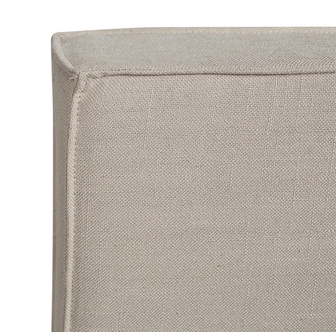 VAULT BEDHEAD NATURAL / KING By Canvas & Sasson