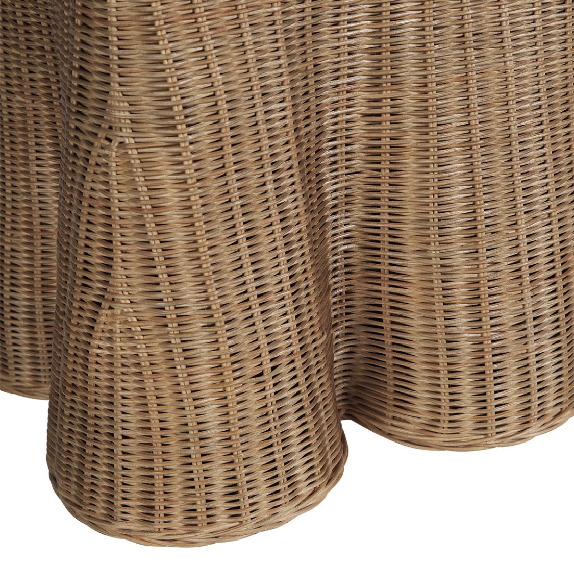 WILLOW RATTAN COFFEE TABLE
